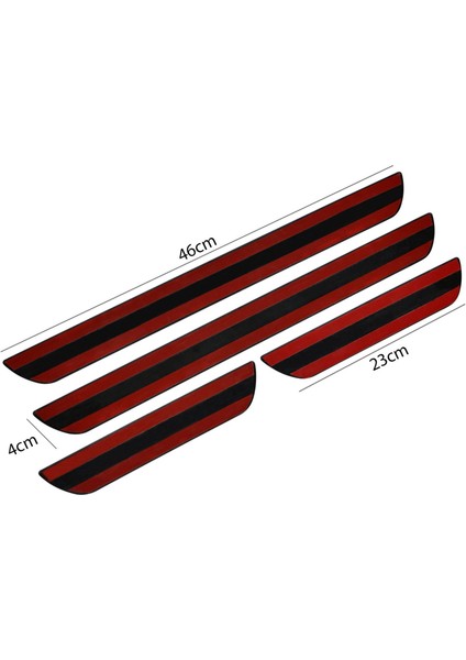 Kia Rio 2 Sd Krom Kapı Eşik Koruması Krom Line 2005-2011 4 Parça indirimleri