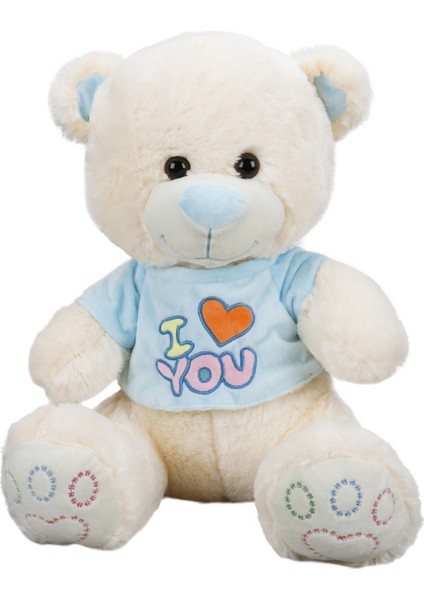 Peluş Ayı Oturan Love 40 cm