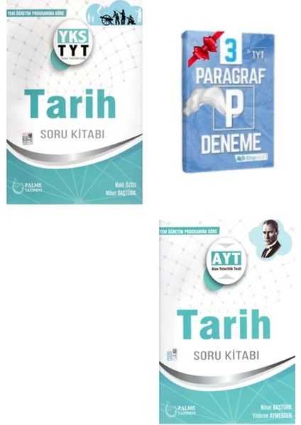 YKS TYT Tarih ve AYT Tarih Soru Kitabı