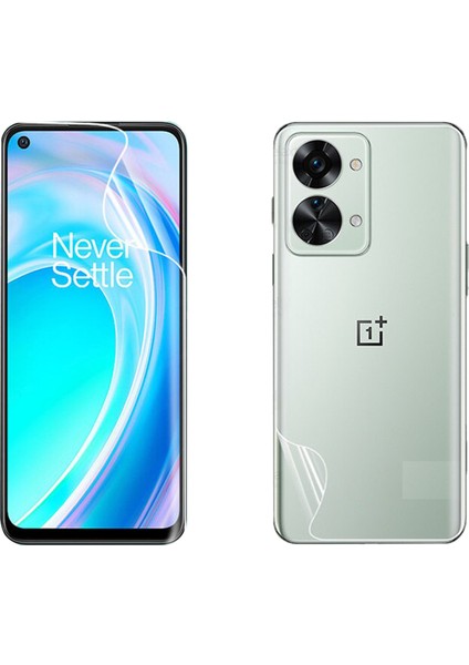 Oneplus Nord 2t Full Ön Arka Kaplama Tpu Soft Koruma Filmi