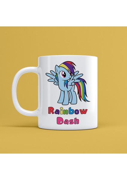 Pony Rainbow Dash Tasarımlı Kupa Bardak Mr-08