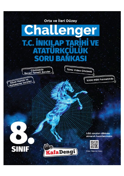 8.Sınıf LGS Challenger Inkılap Tarihi Soru Bankası - Yeni
