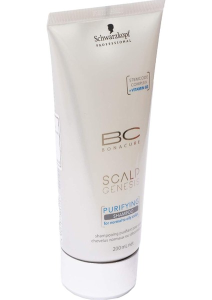 Bc Bonacure Scalp Genesis For Oily And Dirty Hair Purifying Shampoo 200 Ml