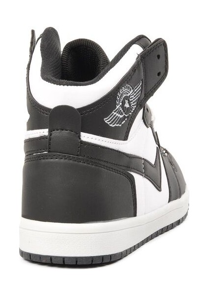 Lambırlent Siyah Beyaz Bilek Boy Erkek Spor Ayakkabı fırsatları