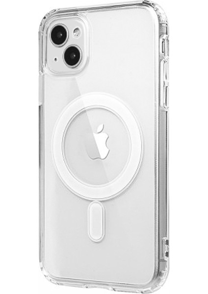 iPhone 13 Kılıf Magsafe Destekli Şeffaf Silikon Kapak modelleri