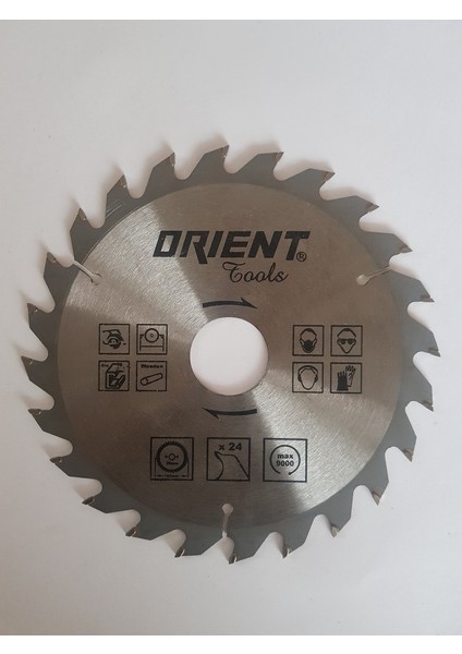 Orient Daire Destere Elmas Ahşap 160MM 30MM 24T