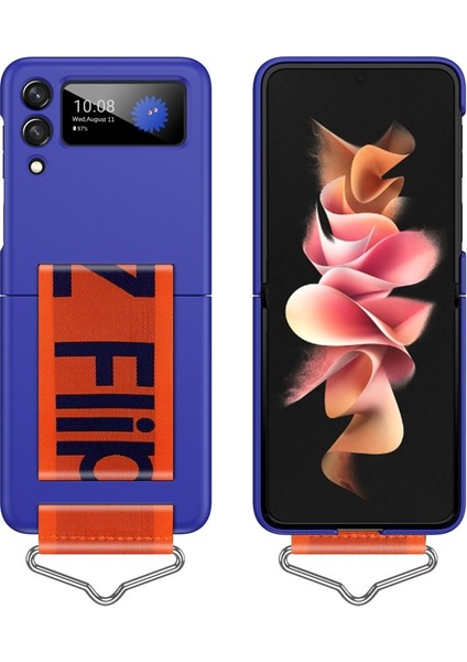 For Samsung Galaxy Z Flip 3 Macaroon Sağ Plastik Cep Telefonu Kılıfları(Yurt Dışından)
