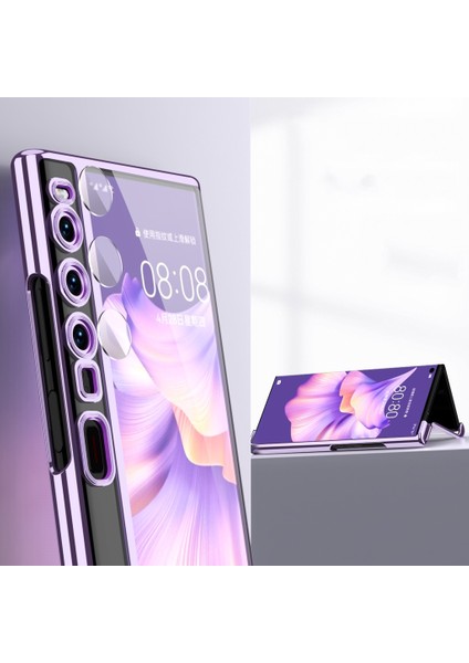 Huawei Mate Xs2 Için Yumuşak Silikon Şeffaf Darbeye Dayanıklı Koruyucu Cep Telefonu Kılıfları(Yurt Dışından)