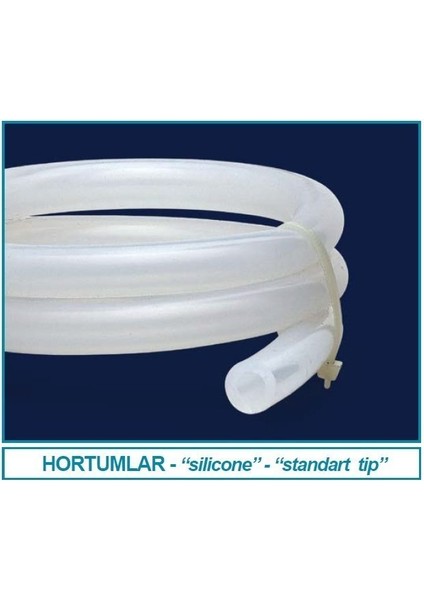 052.12.007 Hortum Silikon 9.0 mm Iç Çap 13.0 Dış Çap 1 Metre