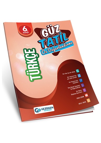6.Sınıf Türkçe Güz Tatil Kitabı 1022