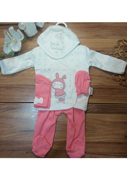 Şemsiyeli Kız Figürlü 5'li Set
