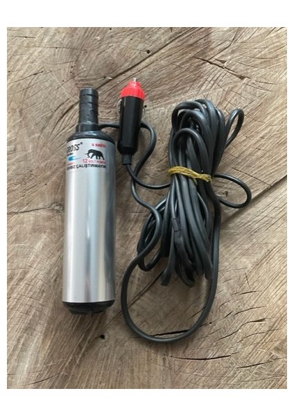 12VOLT Mazot Sıvı Aktarma Pompası Mini Dalgıç Çakmaklık Giriş