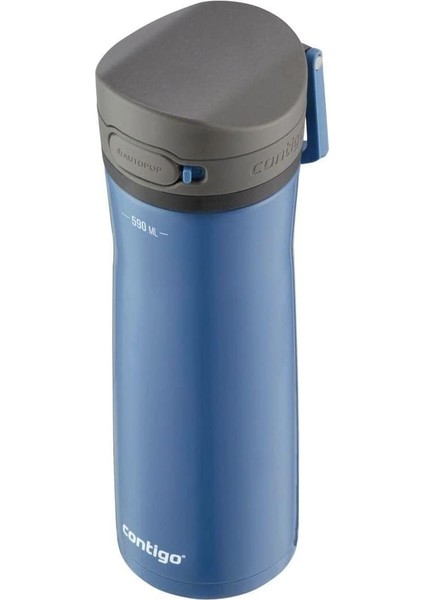 Jackson Autopop Soğuk Su Termosu 590 Ml, Mavi