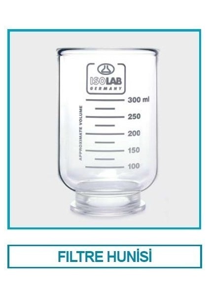 043.03.006 Filtre Hunisi Vakum Filtre Düzeneği Için 500 ml 1 Adet