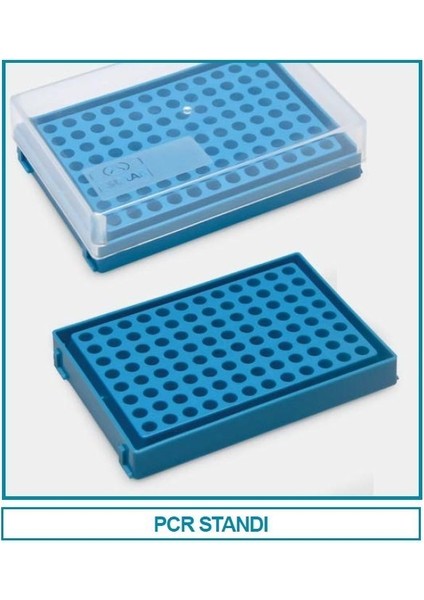 089.03.012P Pcr Tüp Standı 96 Delikli Mor 1 Adet