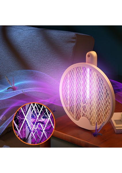 Uv Işıklı USB Şarjlı Elektrikli Sinek Tuzağı (Yurt Dışından)