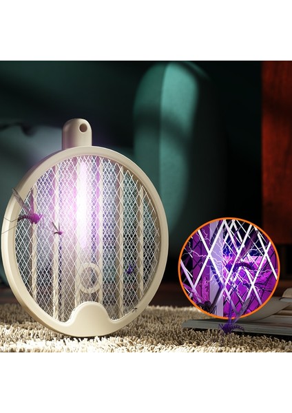 Uv Işıklı USB Şarjlı Elektrikli Sinek Tuzağı (Yurt Dışından)