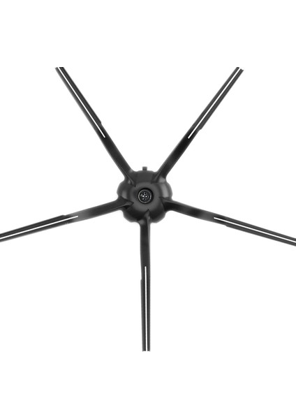 Roborock Q7 Max + T8 Uyumlu 3 Parça Yedek Filtre Fırça Seti Siyah