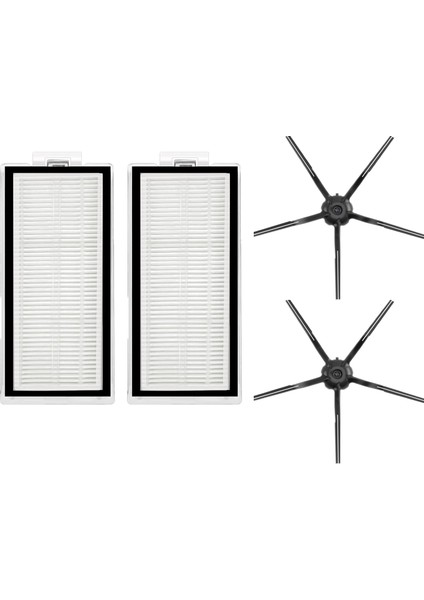 Roborock Q7 Max + T8 Siyah Uyumlu Filtre Seti - Liteset
