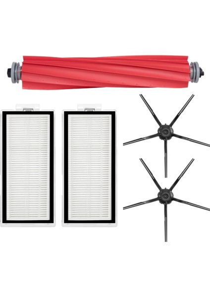 Roborock Q7 Max + T8 Siyah Uyumlu Filtre Seti - Basicset