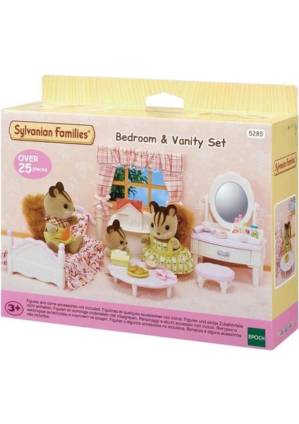 Sylvanian Families Yatak Odası ve Makyaj Masası 5285