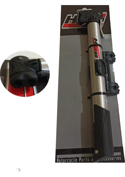 Hsb Bisiklet Kısa Pompa Çift Siboblu