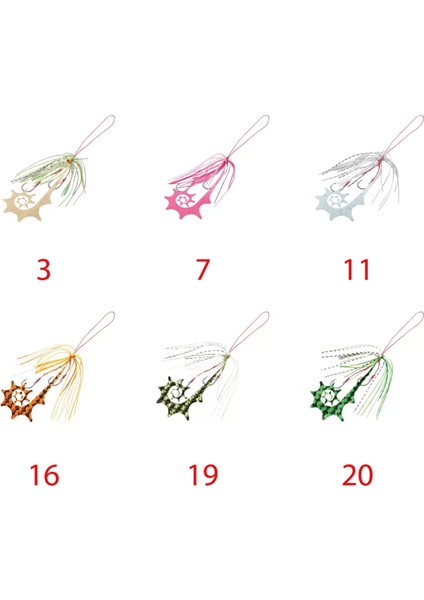 Se 137 Tai Rubber Free Slide Yedek Etekli Assist Iğne Set 7