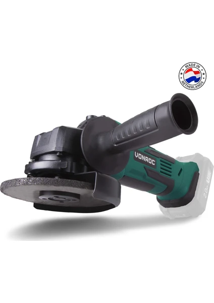 VONROC Vpower 20V Akülü Avuç Taşlama - 115 mm (Aküsüz)