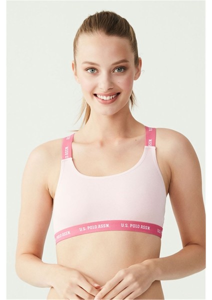 66117 Çapraz Askılı Büstiyer-Pembe 42 - Pembe