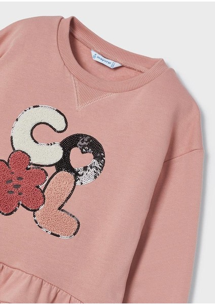Kız Çocuk Elbise Pembe 4973 modelleri