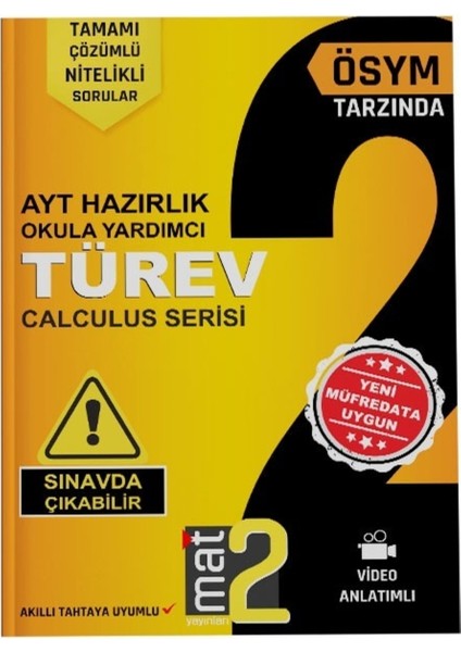 Türev Soru Bankası Calculus Serisi 2022-2023