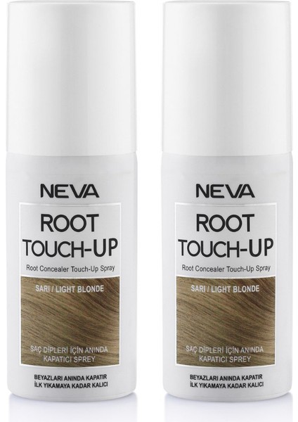 Root Touch Up Kapatıcı Sprey 75 Ml Sarı 2 Adet
