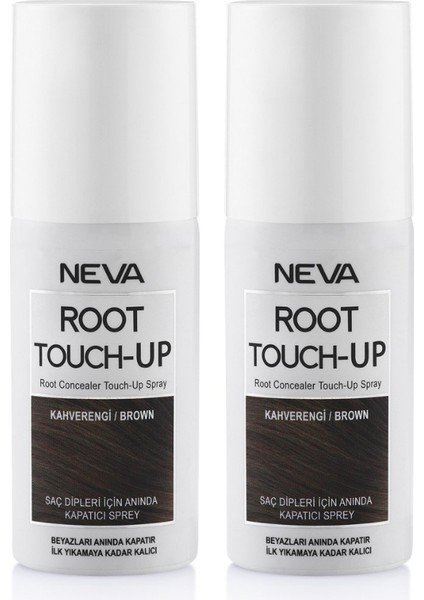Root Touch Up Kapatıcı Sprey 75 Ml Kahve 2 Adet