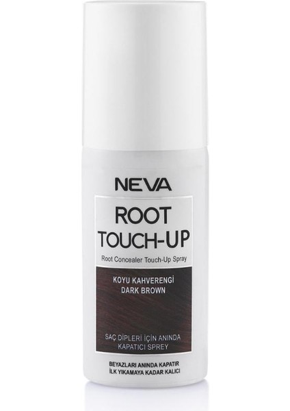Root Touch Up Kapatıcı Sprey 75 Ml Koyu Kahve 2 Adet