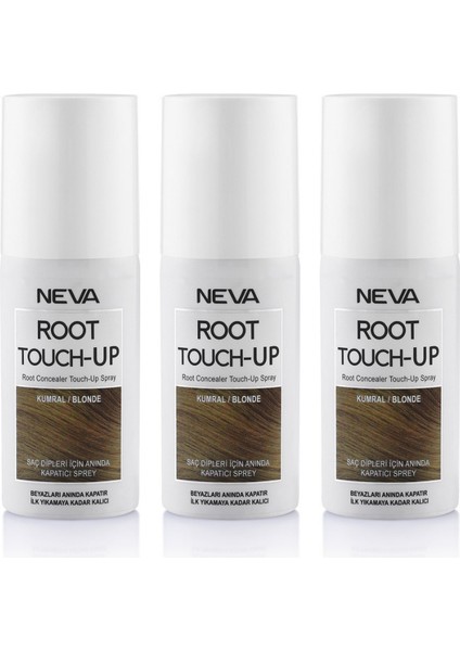 Root Touch Up Kapatıcı Sprey 75 Ml Kumral 3 Adet