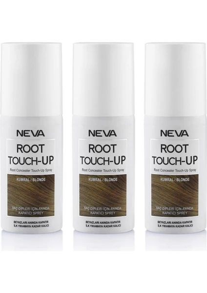 Root Touch Up Kapatıcı Sprey 75 Ml Kumral 3 Adet