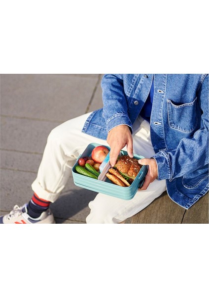 Lunch Box Take A Break Large Yemek Kabı- Nordic Pink