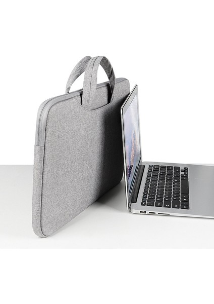 Apple Macbook Pro Huawei Asus 15.6 Inç Dizüstü Bilgisayar Çantası - Gri (Yurt Dışından) fırsatları