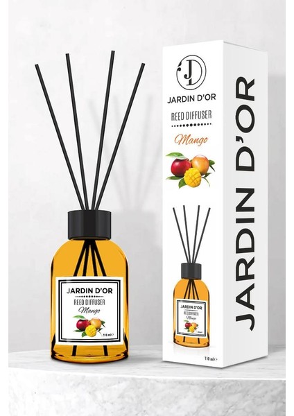 Jardın D'or Mango Reed Dıffuser Çubuklu Oda Kokusu 110 ml 8681529300059