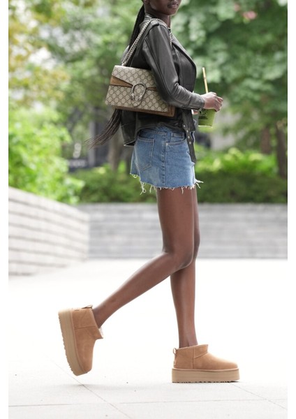 W Classic Deri Mini Bot Kadın Bot 1135092 fiyatları