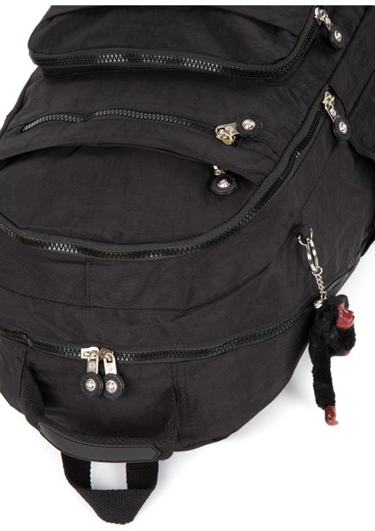 Krinkıl Su Geçirmez Kumaş Unisex Okul Sırt Çantası