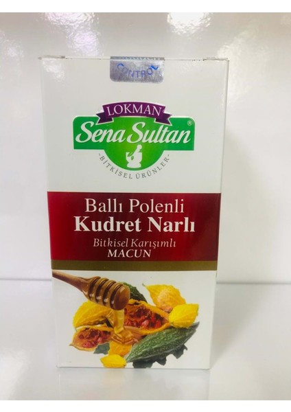 Sena Sultan Ballı Polenli Kudret Narlı Macun 420 gr