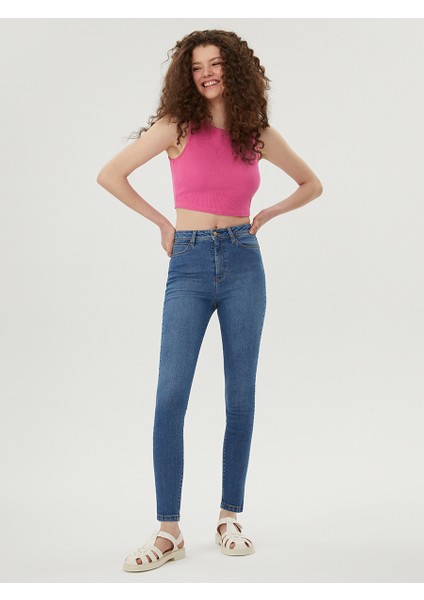 Natalie Skinny Fit Kadın Pantolon