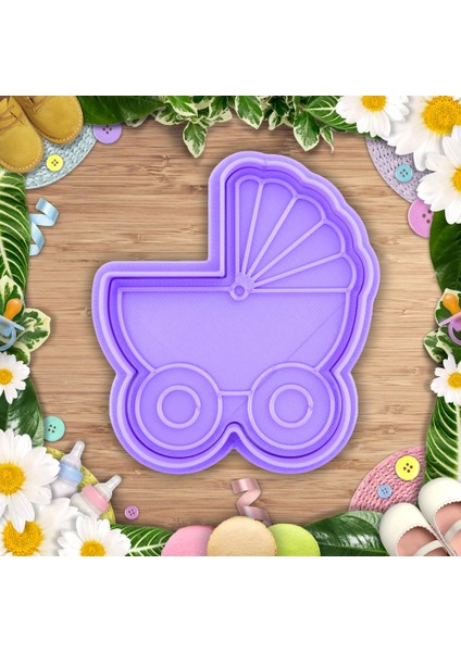 Baby Shower Kurabiye Kalıbı - Şeker Hamuru Kalıbı Full Set 10 Adet 7-10CM fiyatları