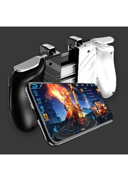 Case 4U AK16 Orjinal Mobil Game Telefon Oyun Aparatı Siyah - Beyaz