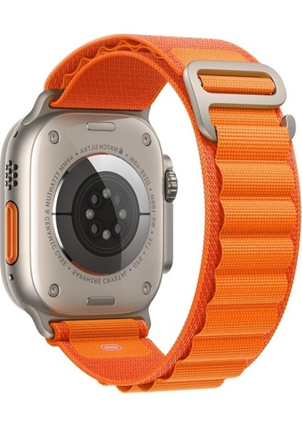 Apple Watch Ultra 49MM Kordon Alp Döngü Kordon Loop Spor Ayarlanır Bileklik Saat Bandı