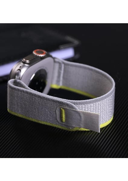 Apple Watch 42MM 44MM 45MM 49MM 1/2/3/4/5/6/se/7/8/ultra Kordon Trial Loop Hasır Band