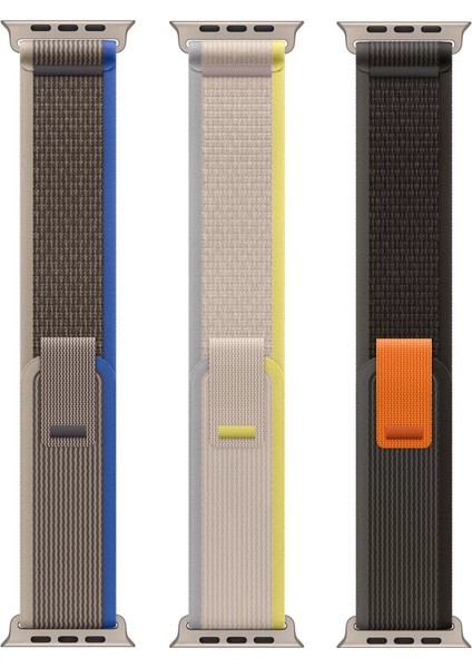 Apple Watch 42MM 44MM 45MM 49MM 1/2/3/4/5/6/se/7/8/ultra Kordon Trial Loop Hasır Band fiyatları