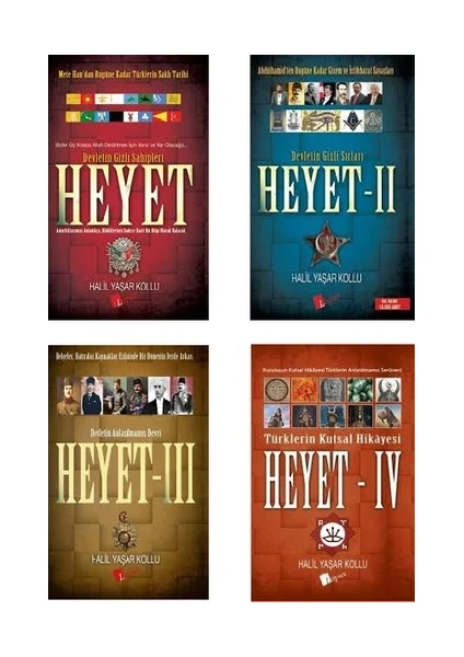 lopus yayınları Heyet Serisi 1 - 2 -3 - 4 - Halil Yaşar Kollu 4 Kitap