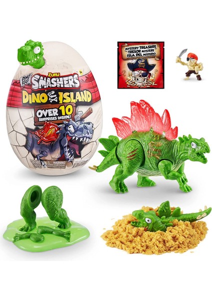 Smashers Mini Dino Sürpriz Stegosaurus CDU6-7486SQ1